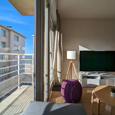 Lateral Seaview Studio 6th Floor With Outdoor Pool Type 63 Ostend